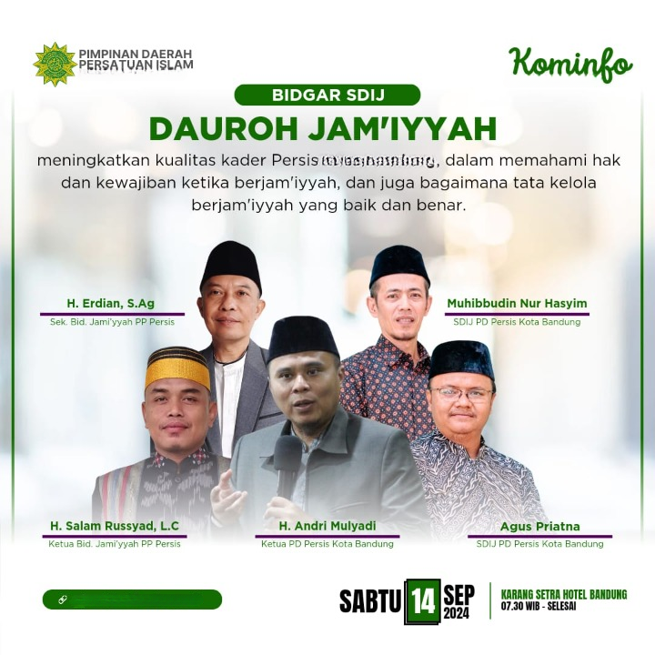 Dauroh Jamiyyah SDIJ PD PERSIS Kabupaten Sabu Raijua